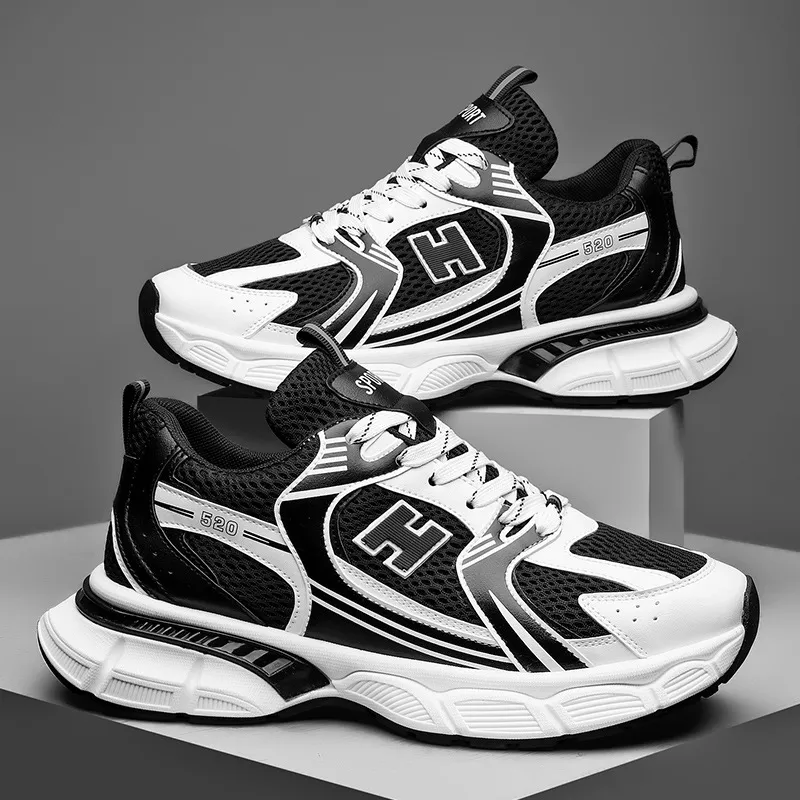 Men's Fashion Mesh Casual Running Shoes - Image 4