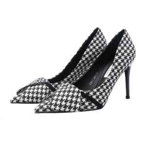Stiletto Shoes Women’s New Spring Temperament Pointed Bow High Heels