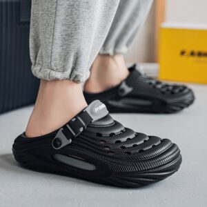 Men’s Simple And Stylish Casual Platform Slippers