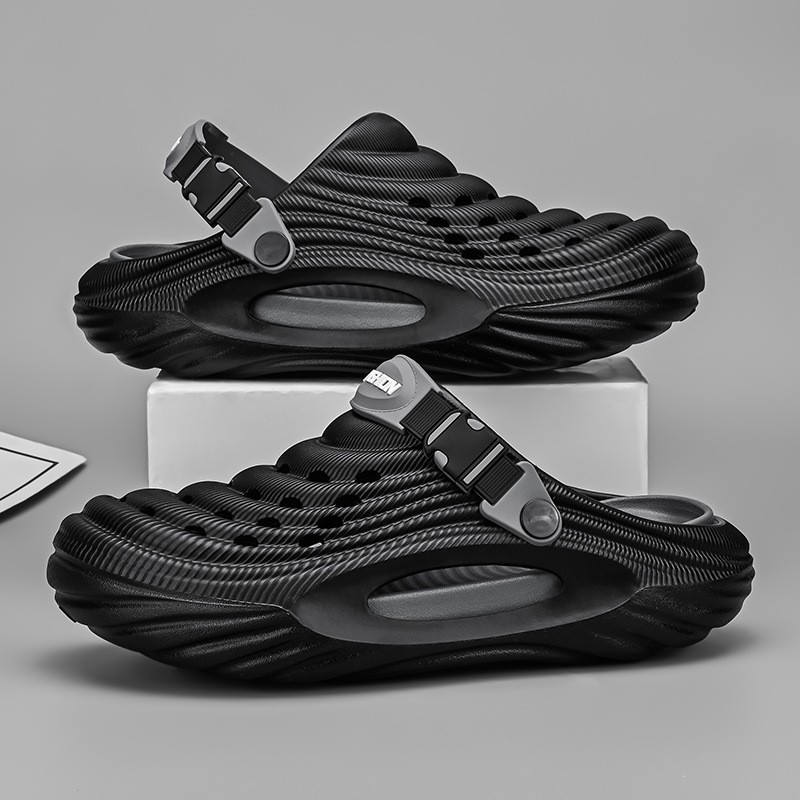 Men's Simple And Stylish Casual Platform Slippers