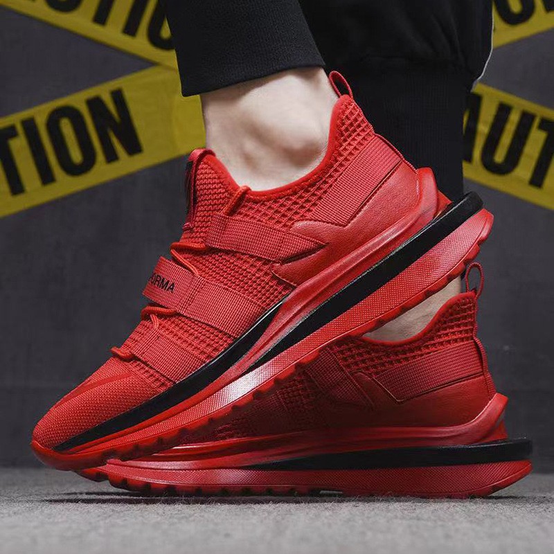 Running Shoes Breathable And Comfortable Flying Woven Men's Sports Shoes - Image 6