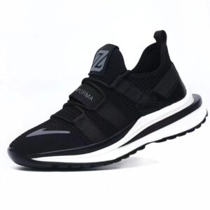 Running Shoes Breathable And Comfortable Flying Woven Men’s Sports Shoes
