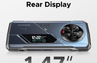 DOOGEE Rugged Smartphone 16GB RAM + 512GB ROM | 200MP AI Camera | 8680mAh Battery | 33W Fast Charging | 1.47″ Rear Display | IP68/IP69K Waterproof | MIL-STD-810H