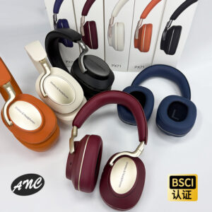 Pompous PX71ANC Wireless Headphones with True ANC & 35-Hour Battery
