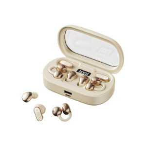 New Wireless Bluetooth Earphones – 3-in-1 Transparent Charging Case, Digital Display, Ultra-Long Battery Life, Noise Reduction & Clear Calling Earbuds