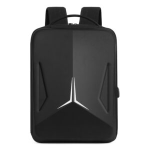 Cross-Border Hard-Shell Business Backpack for Men, Large-Capacity Casual Backpack for College Students, 16inch Gaming Laptop Backpack