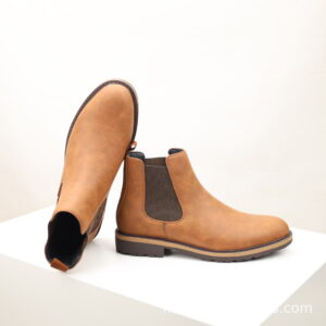 Men’s Classic Chelsea Boots – Black & Dark Brown