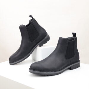 Men’s Classic Chelsea Boots – Black & Dark Brown