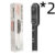New 2 In 1 Hair Straightener Hot Comb Negative Ion Curling Tong Dual-purpose Electric Hair Brush