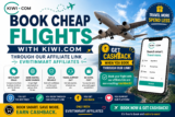 Book Cheap Flight Tickets with Kiwi.com and Save More