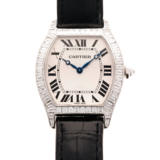 Cartier White Gold Tortue Ref. WGTO0003 with Original Baguette Diamonds